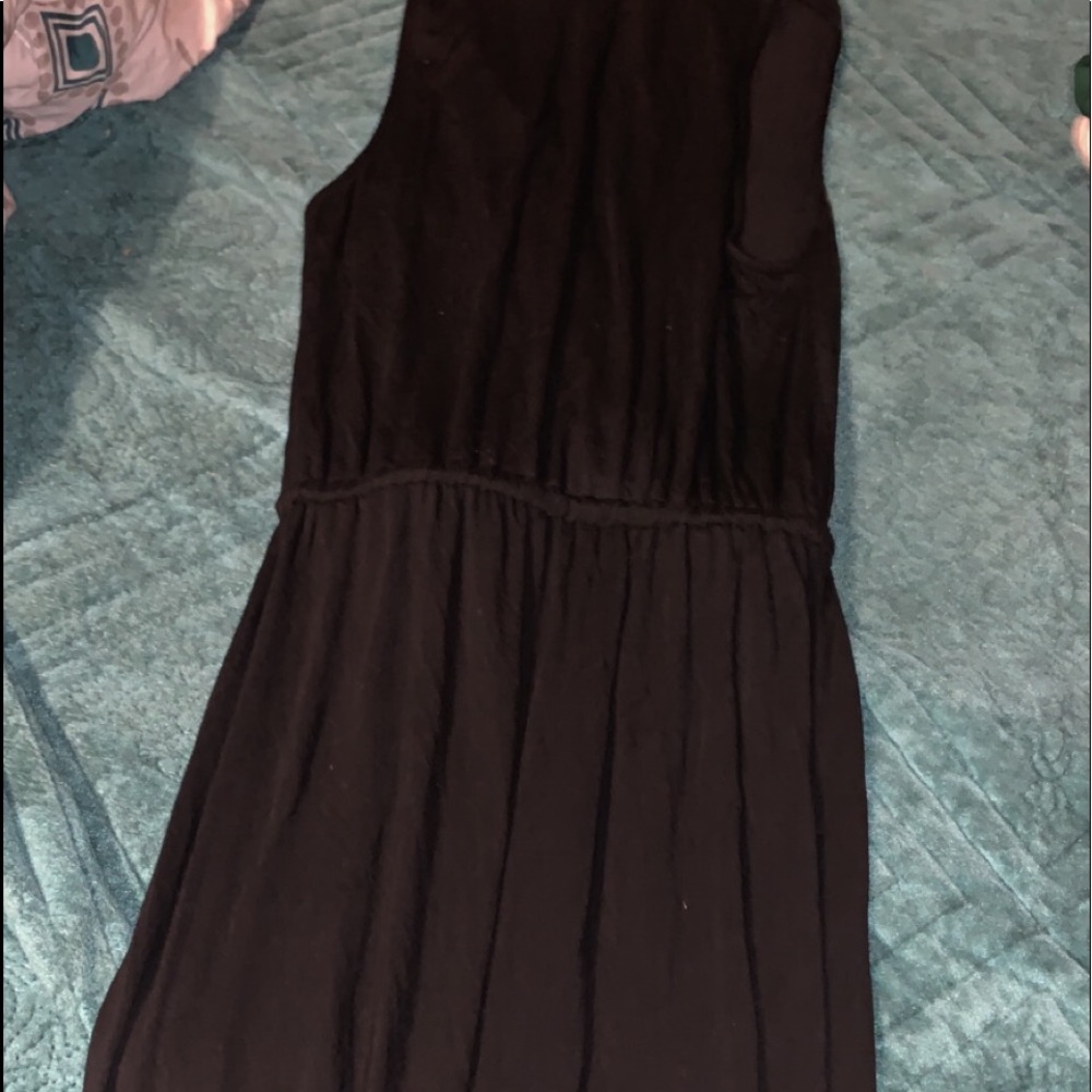 Black comfy long romper